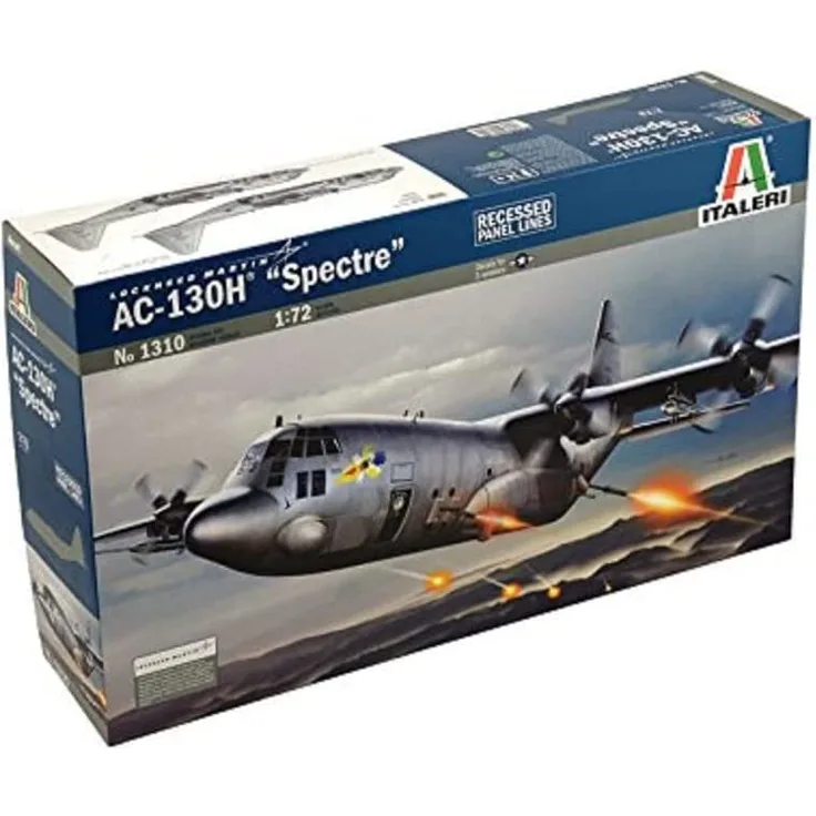 Italeri AC - 130H Spectre Montagesatz 1:72 AC - 130H Spectre Militärflugzeug USA Aircraft model