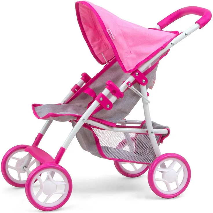 Milly Mally 5901761124965 Dolls' pram Natalie Prestige, rosa