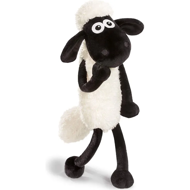 NICI Kuscheltier Shaun das Schaf 35 cm – Schaf Plüschtier für Mädchen, Jungen & Babys – Flauschiges Stofftier Schaf zum Kuscheln, Spielen und Schlafen – Gemütliches Schmusetier für jedes Alter – 45846