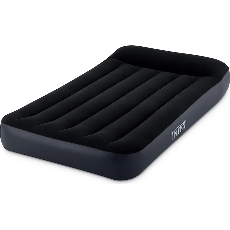 Intex 64141 Matratze Dura Beam Pillow Rest Einzelbett mit Fiber Tech Technologie, ohne elektrische Pumpe, 99 x 191 x 25 cm – Bild 1