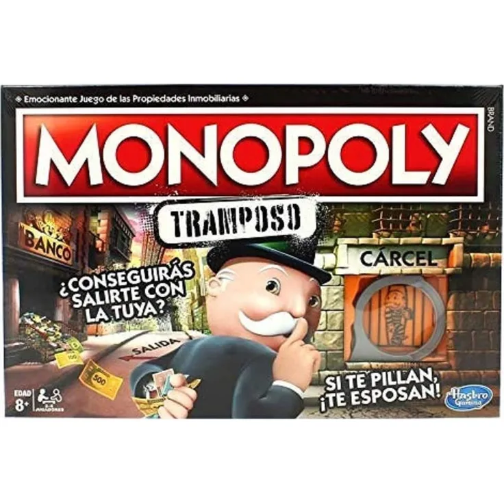 Monopoly – Falle (spanische Version) (Hasbro E1871105)