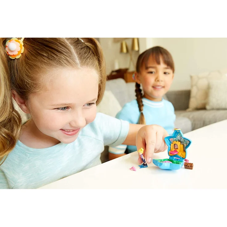 Polly Pocket FRY33 - Tiny Places Schatulle Pollys Aquarium – Bild 7