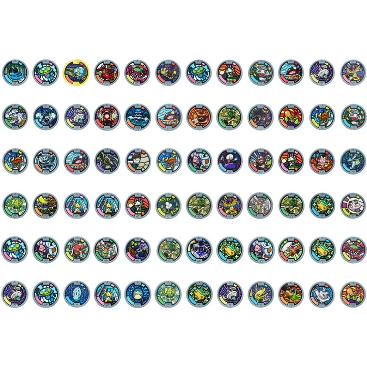 Yokai B5944 - Mystery Bag von 3 Medaillen, Sortiert