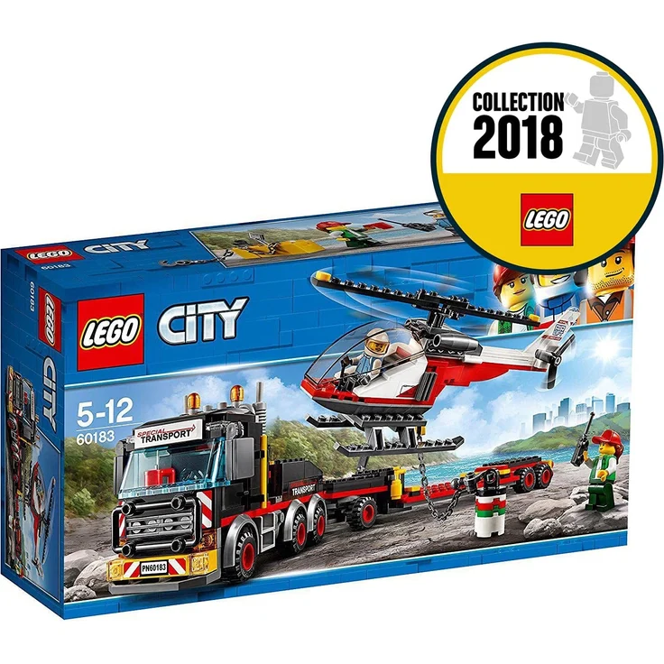 LEGO City 60183 - Starke Fahrzeuge Schwerlasttransporter, Beliebtes Kinderspielzeug – Bild 2