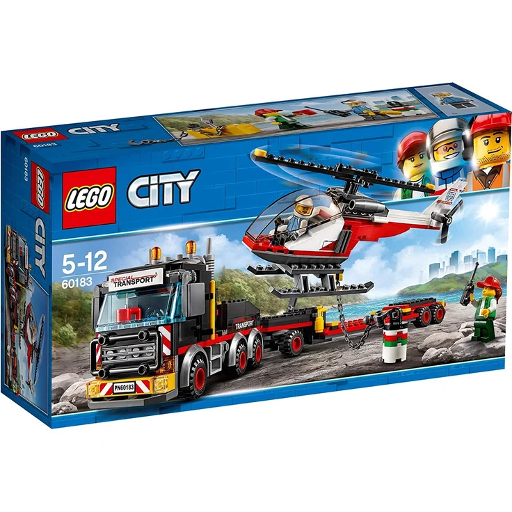 LEGO City 60183 - Starke Fahrzeuge Schwerlasttransporter, Beliebtes Kinderspielzeug – Bild 9
