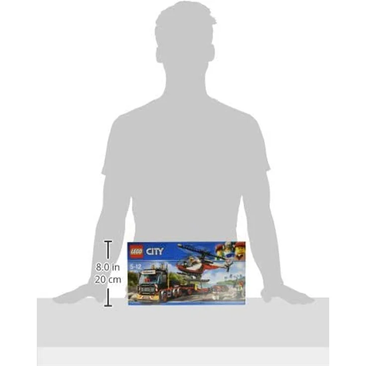 LEGO City 60183 - Starke Fahrzeuge Schwerlasttransporter, Beliebtes Kinderspielzeug – Bild 11