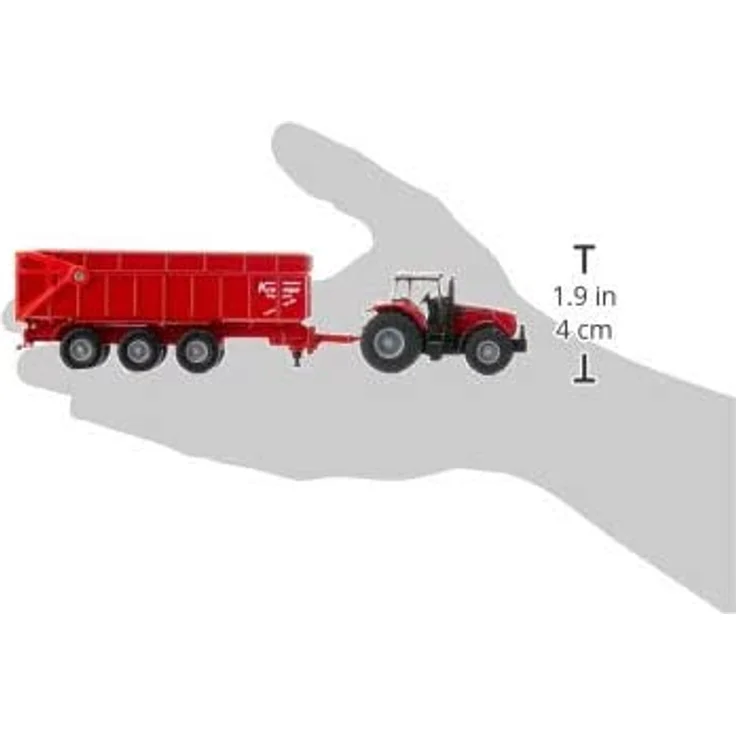 Massey Ferguson 8480 Traktor mit roter Krampe Kipper (1844) – Bild 8