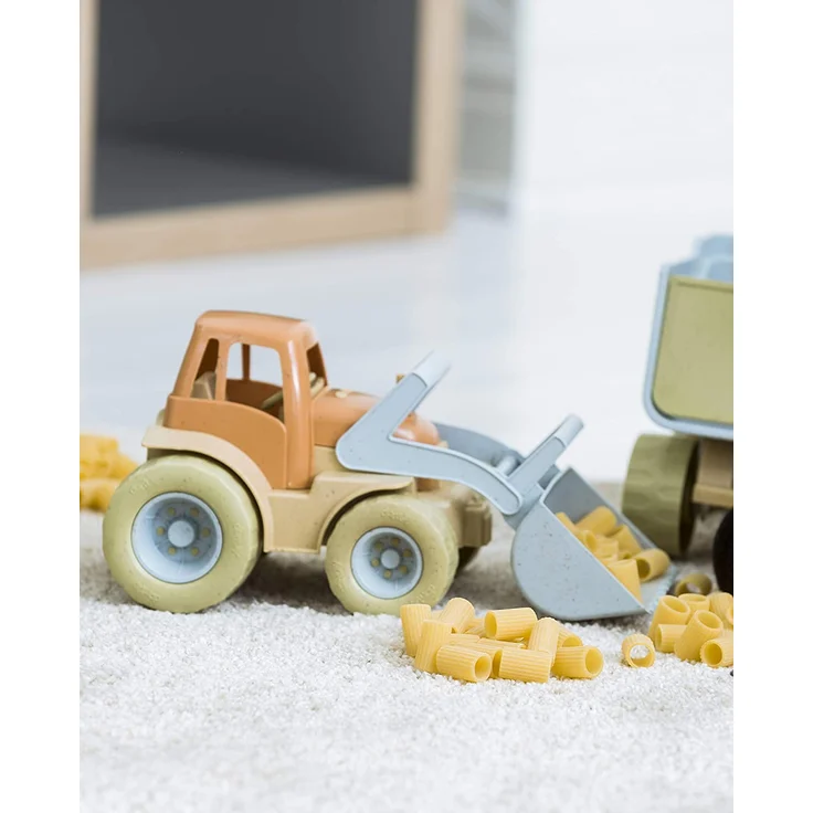 Dantoy 5630 Bio-Linie Traktor mit Forntlader, Bioplastic – Bild 4