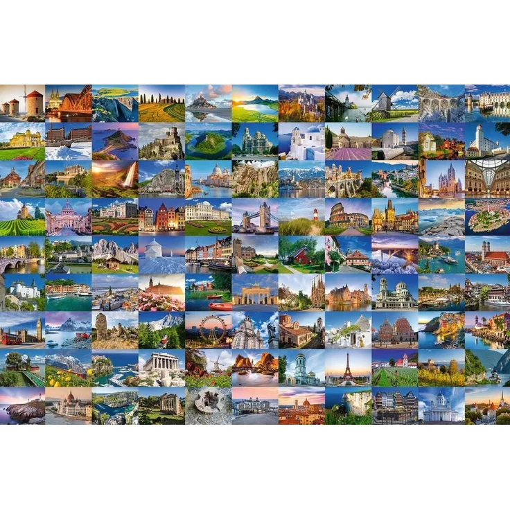 Ravensburger Puzzle 17080 - 99 Beautiful Places in Europe - 3000 Teile – Bild 2