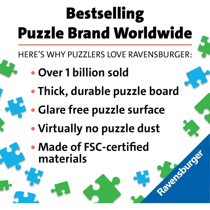 Ravensburger Puzzle 17080 - 99 Beautiful Places in Europe - 3000 Teile – Bild 3