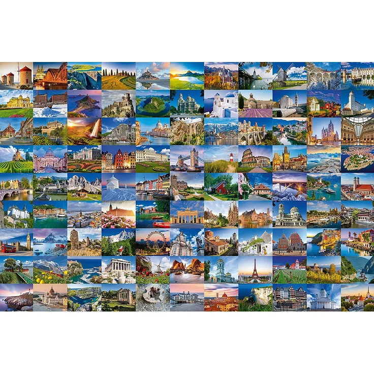 Ravensburger Puzzle 17080 - 99 Beautiful Places in Europe - 3000 Teile – Bild 9