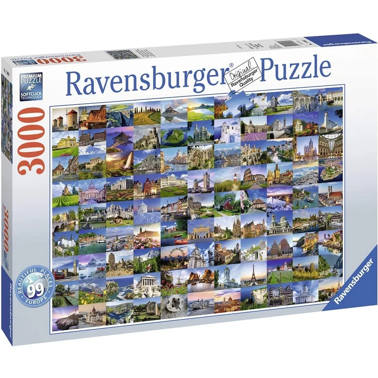 Ravensburger Puzzle 17080 - 99 Beautiful Places in Europe - 3000 Teile – Bild 11