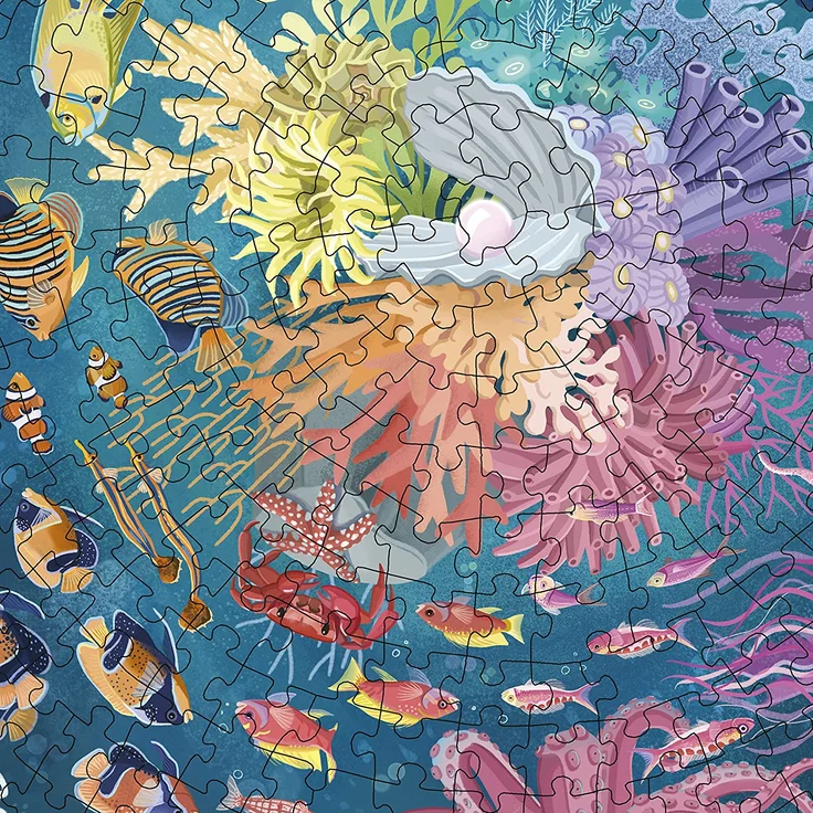 Ravensburger - Circle of Colors - Ocean & Submarine, 500 Teile – Bild 4