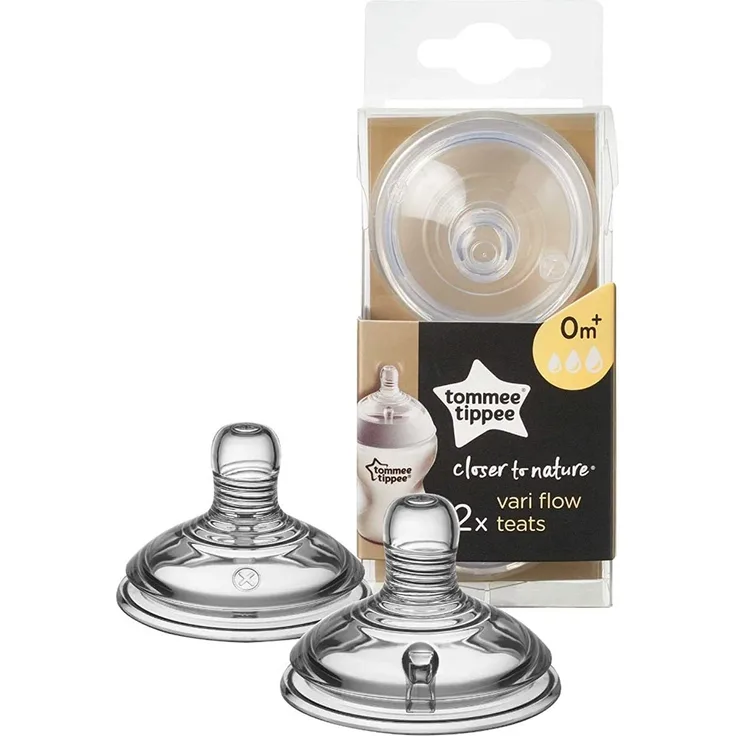 Tommee Tippee Closer to Nature Easi-Vent Sauger Variabler Nahrungsfluss (2er)