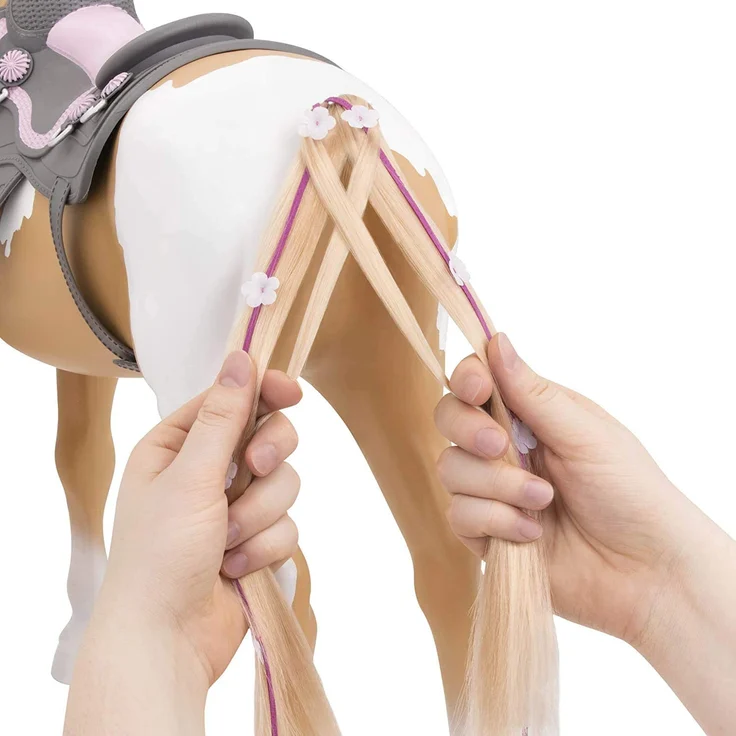 Our Generation BD38030Z Hair Play Horse Puppenzubehör, Beige/Weiß, 51 cm – Bild 5