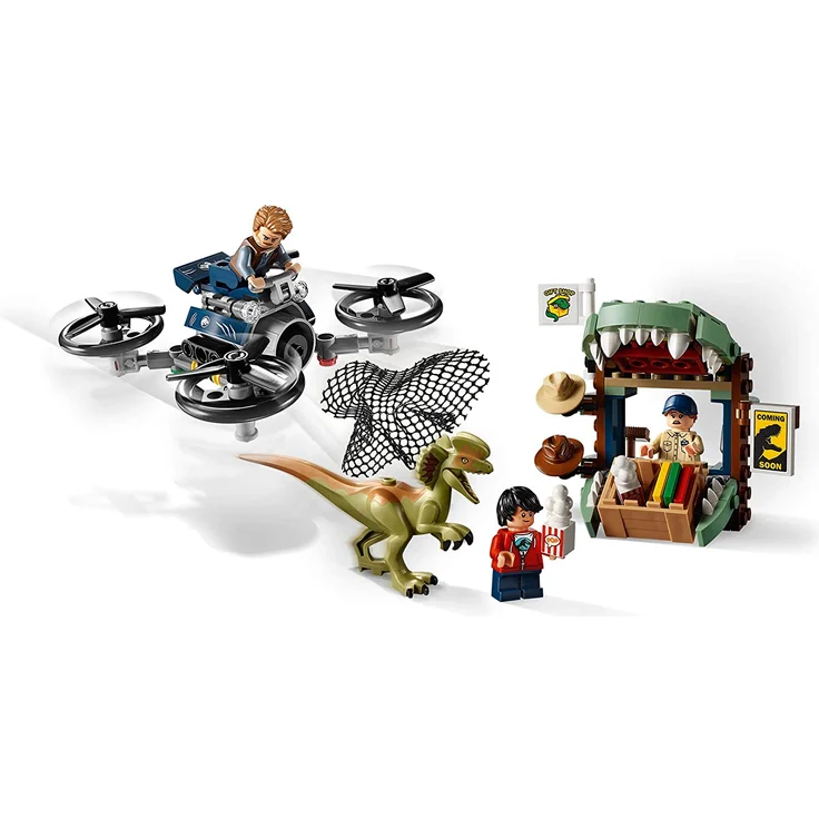 LEGO 75934 - Jurassic World Dilophosaurus auf der Fluch, Bauset – Bild 2
