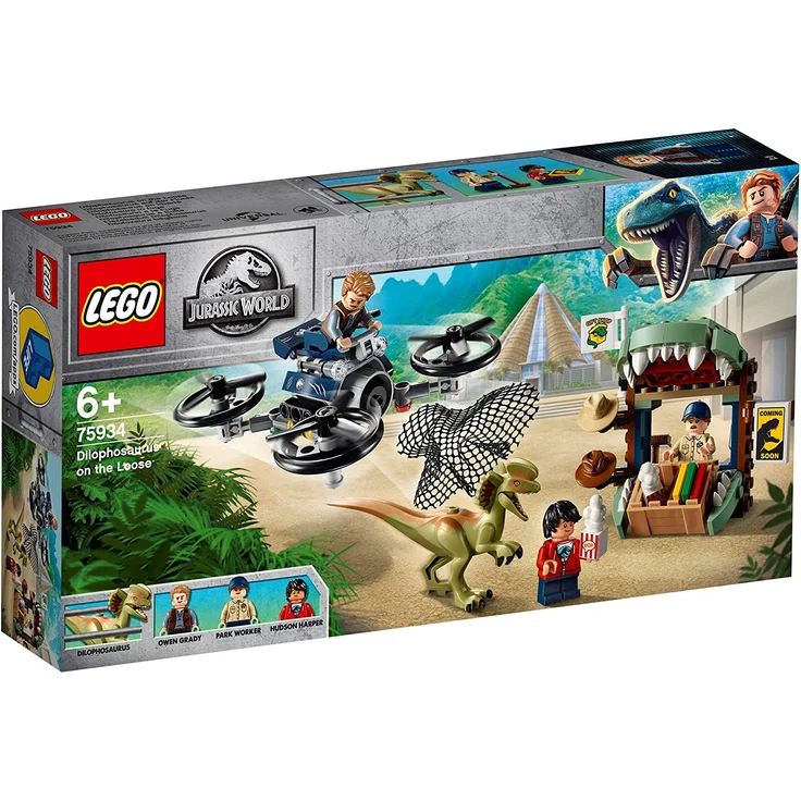 LEGO 75934 - Jurassic World Dilophosaurus auf der Fluch, Bauset – Bild 9
