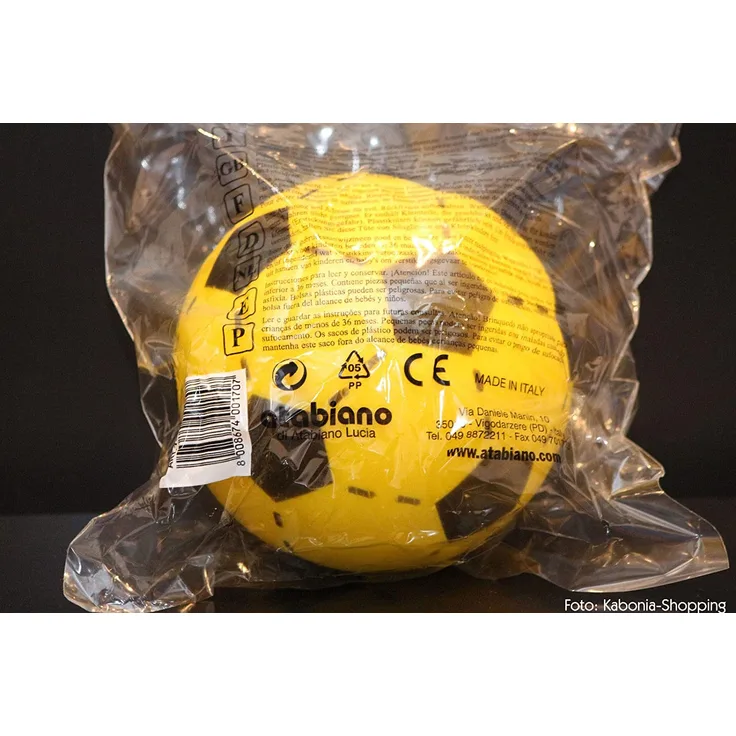 Speelgoed 170/605 Yellow - Ball Soft, 20 cm, gelb