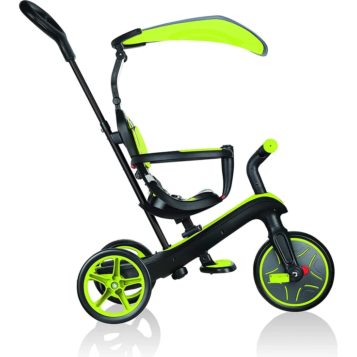 GLOBBER Dreirad Explorer 4 in 1 Kinderfahrzeug, grün/schwarz – Bild 6