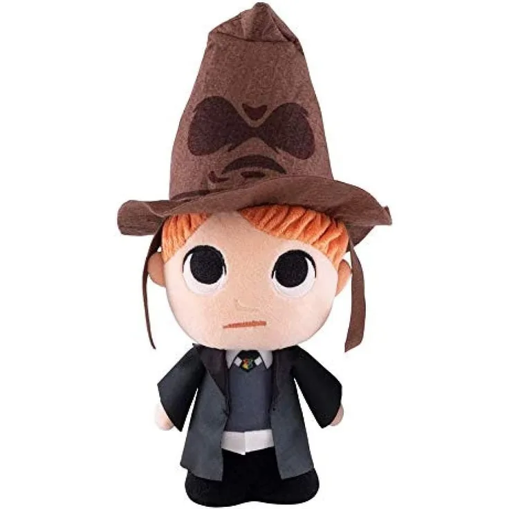 Funko 39513 Supercute Plushies: Harry Potter: Ron mit Sortierhut, Sammelfigur, Mehrfarbig