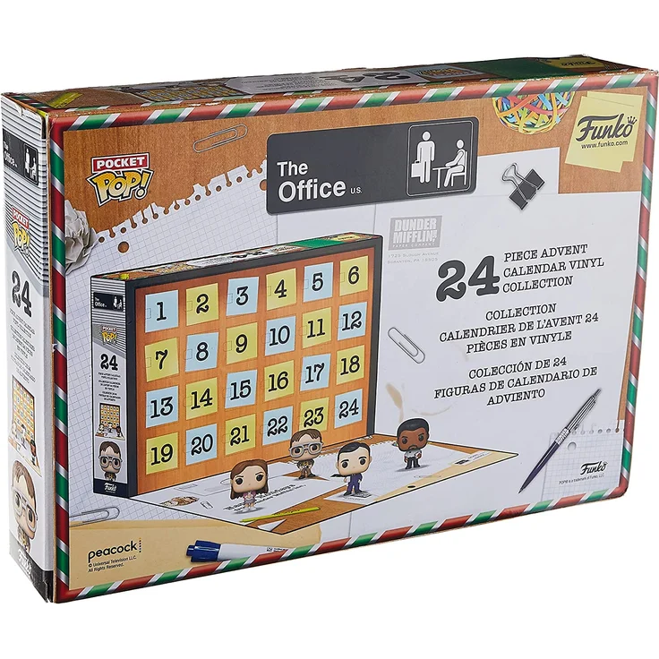 The Office U. S. Adventskalender Calendar 24 Funko Pocket POP! – Bild 2