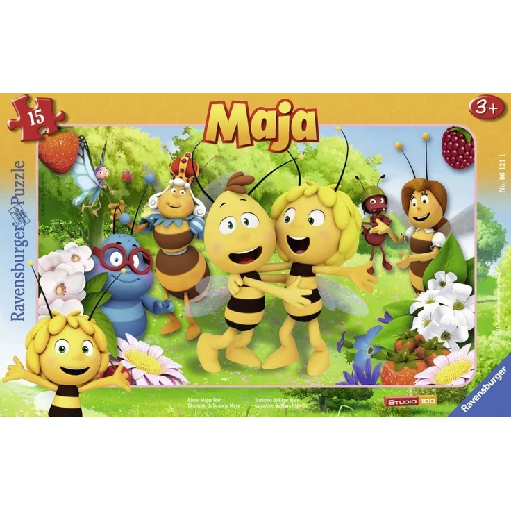 Ravensburger Kinderpuzzle 06121 - Biene Majas Welt - Rahmenpuzzle - Preisvergleich – Bild 5