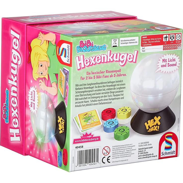 Schmidt Spiele 40458 Bibi Blocksberg, Hexenkugel – Bild 2