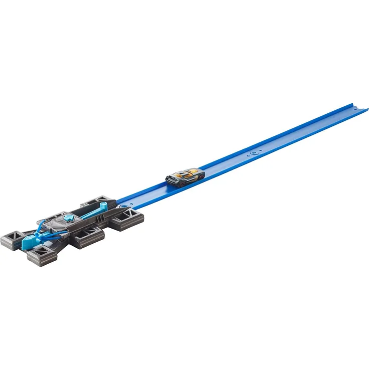Hot Wheels FTF69 Track Builder System Starterset, Trackset Zubehör mit Starter, inkl. 1 Spielzeugauto, ab 6 Jahren
