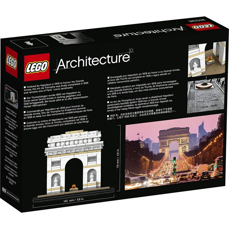 LEGO Architecture 21036 - Der Triumphbogen – Bild 2