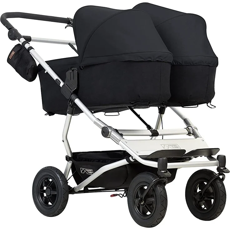 Mountain Buggy Doppelkinderwagen Side-by-Side mit 4 Rollen – Bild 9