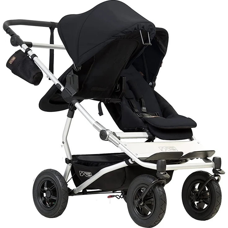Mountain Buggy Doppelkinderwagen Side-by-Side mit 4 Rollen – Bild 13