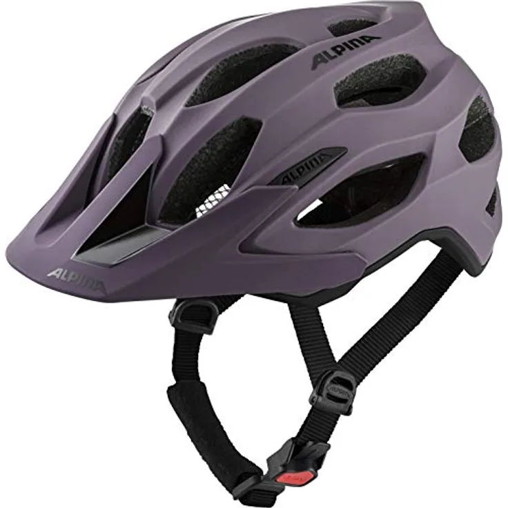 Alpina Carapax 2. 0 Orchid Matt, Größe 52 - 57 cm - Fahrradhelm, Farbe Lila