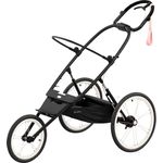 Cybex 'Avi' All Terrain Jogger-Buggy Rahmengestell 2021 Black with Pink Details (ohne Sitz)