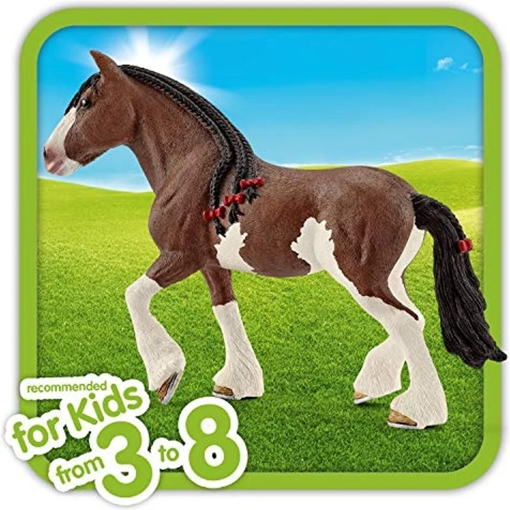 Schleich - World of Nature - Farm Life - Pferde - Clydesdale Stute – Bild 2