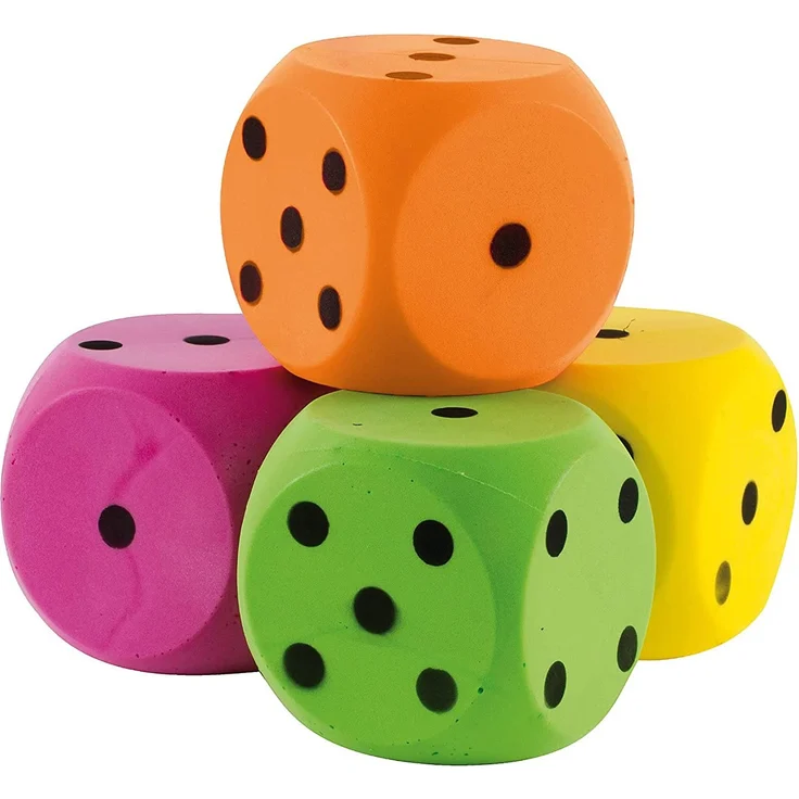 John 50751 - Softwürfel, 15 cm, Sortiert – Bild 1