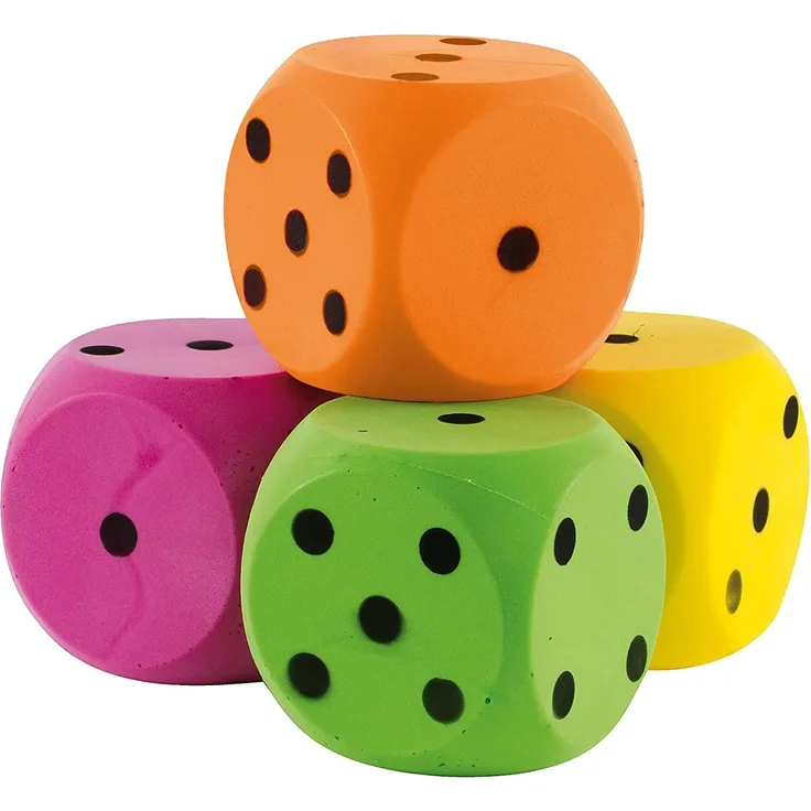 John 50751 - Softwürfel, 15 cm, Sortiert