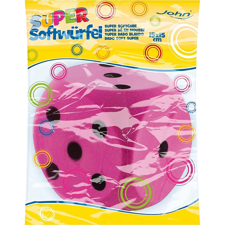 John 50751 - Softwürfel, 15 cm, Sortiert – Bild 2