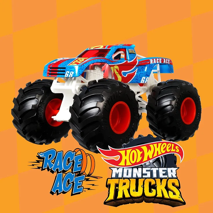 Hot Wheels® Monster Truc ks 1:24 Race Ace™ – Bild 6