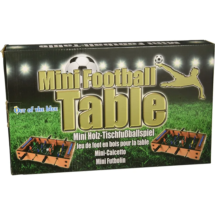 Out of the blue 63/3023 - Holz-Tischfußballspiel, Kicker, Circa 33 x 21 cm