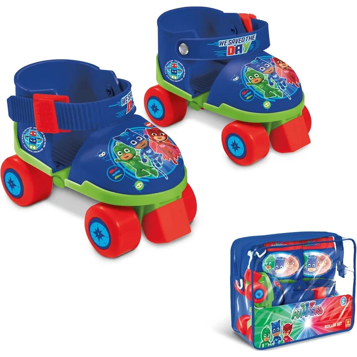 MONDO x pjmasks Set mit Skates Knie und Ellenbogenschützer – Bild 3