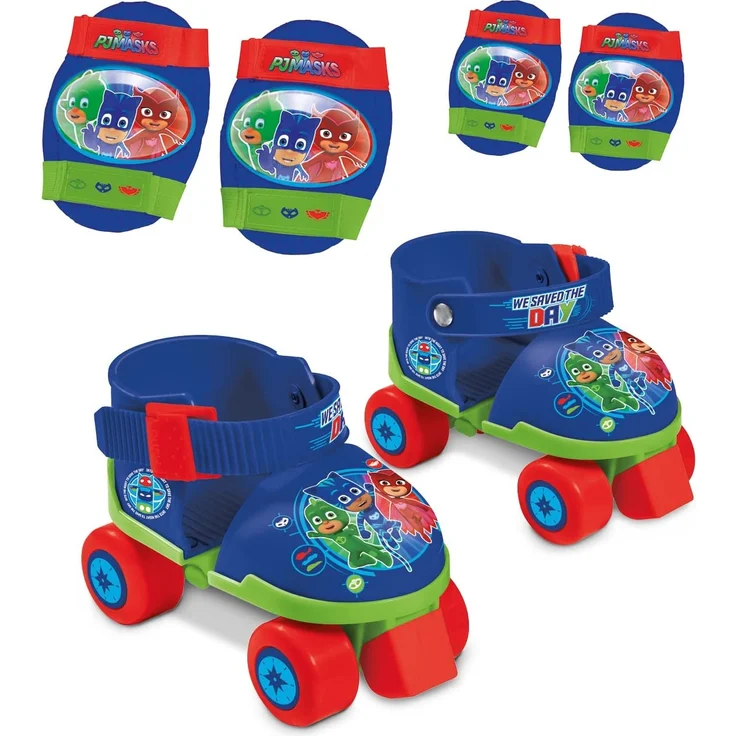MONDO x pjmasks Set mit Skates Knie und Ellenbogenschützer – Bild 2