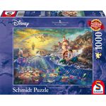 Schmidt Puzzle 1000 Teile Thomas Kinkade Disney Arielle