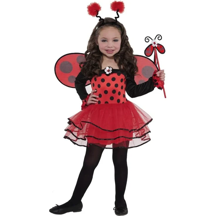 Christy's 997656 amscan Ballerina-Käfer-Kostüm für Kinder, Mehrfarbig, 4-6 Jahre – Bild 1