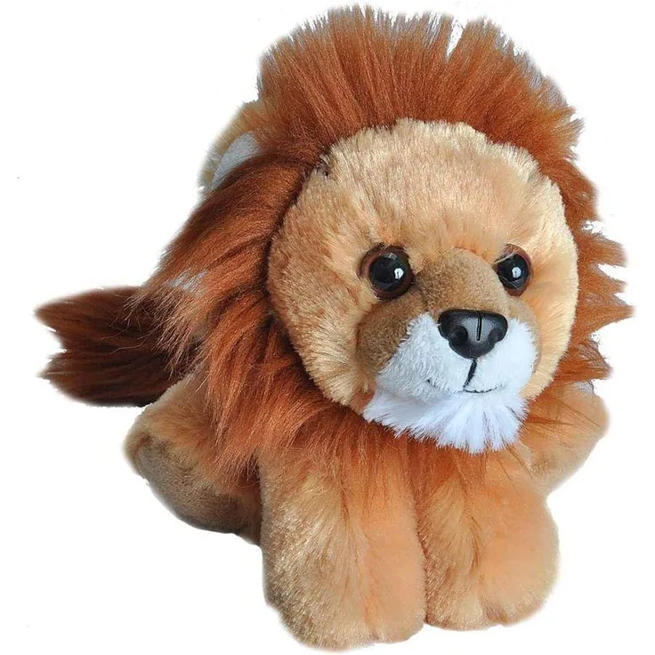 Wild Republic Hug'ems Plüschtier, Kuscheltier, Löwe 18cm