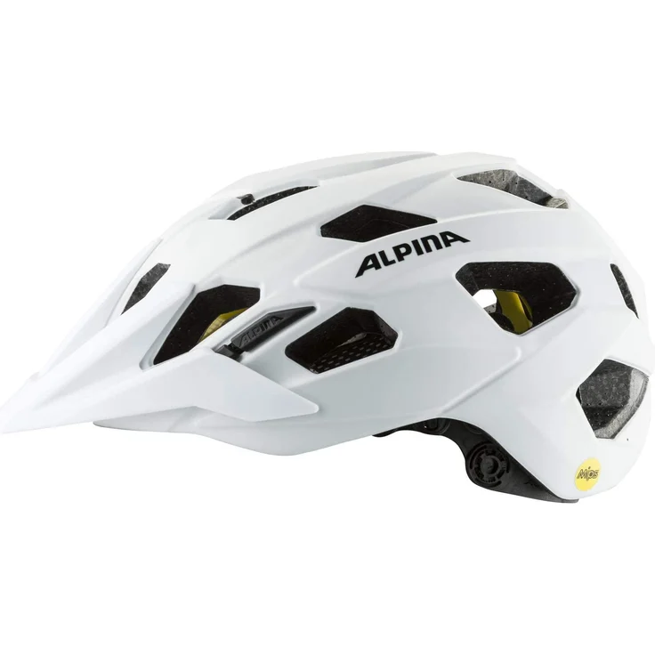 Alpina Plose Mips White Matt, Größe 52 - 57 cm - Fahrradhelm, Farbe Weiß – Bild 3