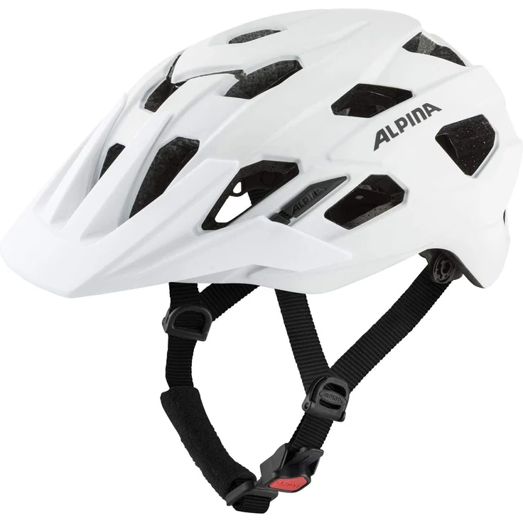 Alpina Plose Mips White Matt, Größe 52 - 57 cm - Fahrradhelm, Farbe Weiß – Bild 1