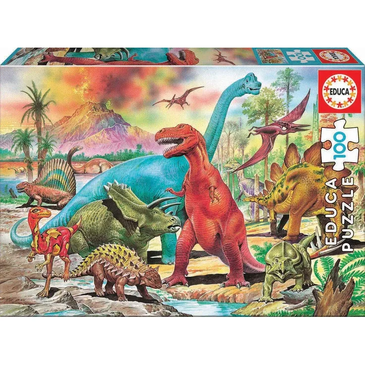 Educa 13179 - Kinderpuzzle Dinosaurier