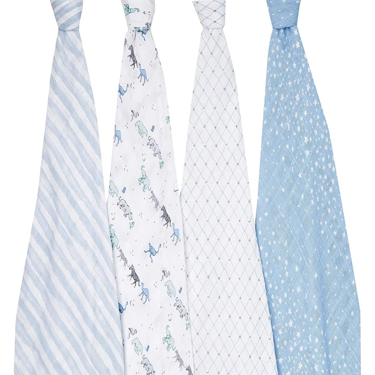 aden+anais Classic Swaddle Wickeltücher 4er Pack – Bild 2