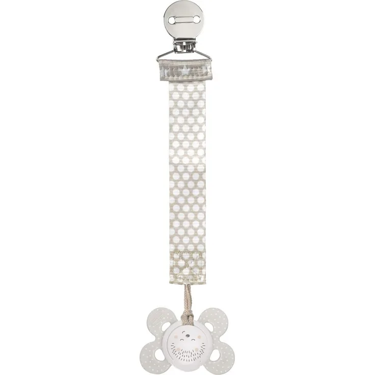 Chicco 00009341300000 Schnullerband Neutral, beige