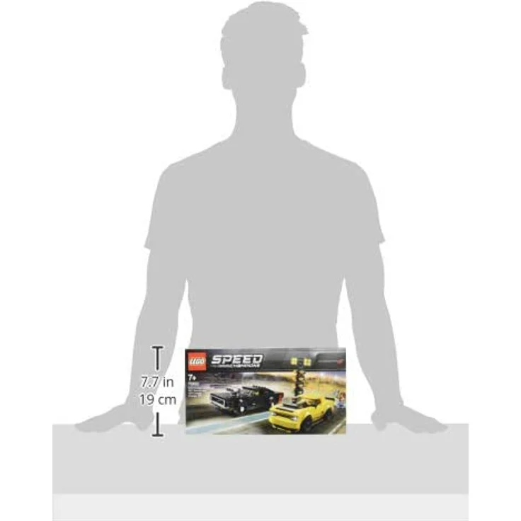 LEGO Speed Champions 75893 - 2018 Dodge Challenger SRT Demon und 1970 Dodge Charger R/T, Rallyeauto – Bild 13